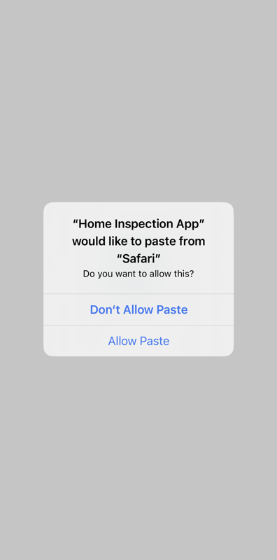 apple allow paste