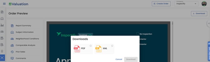 ReportDownload