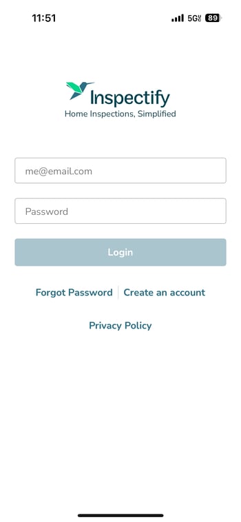 app-login-screen